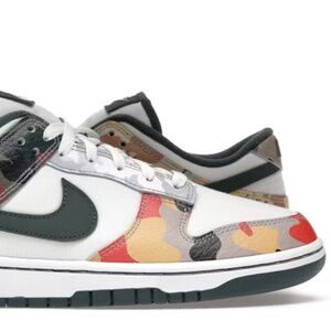 Nike Dunk Low: Sail Multi-Camo